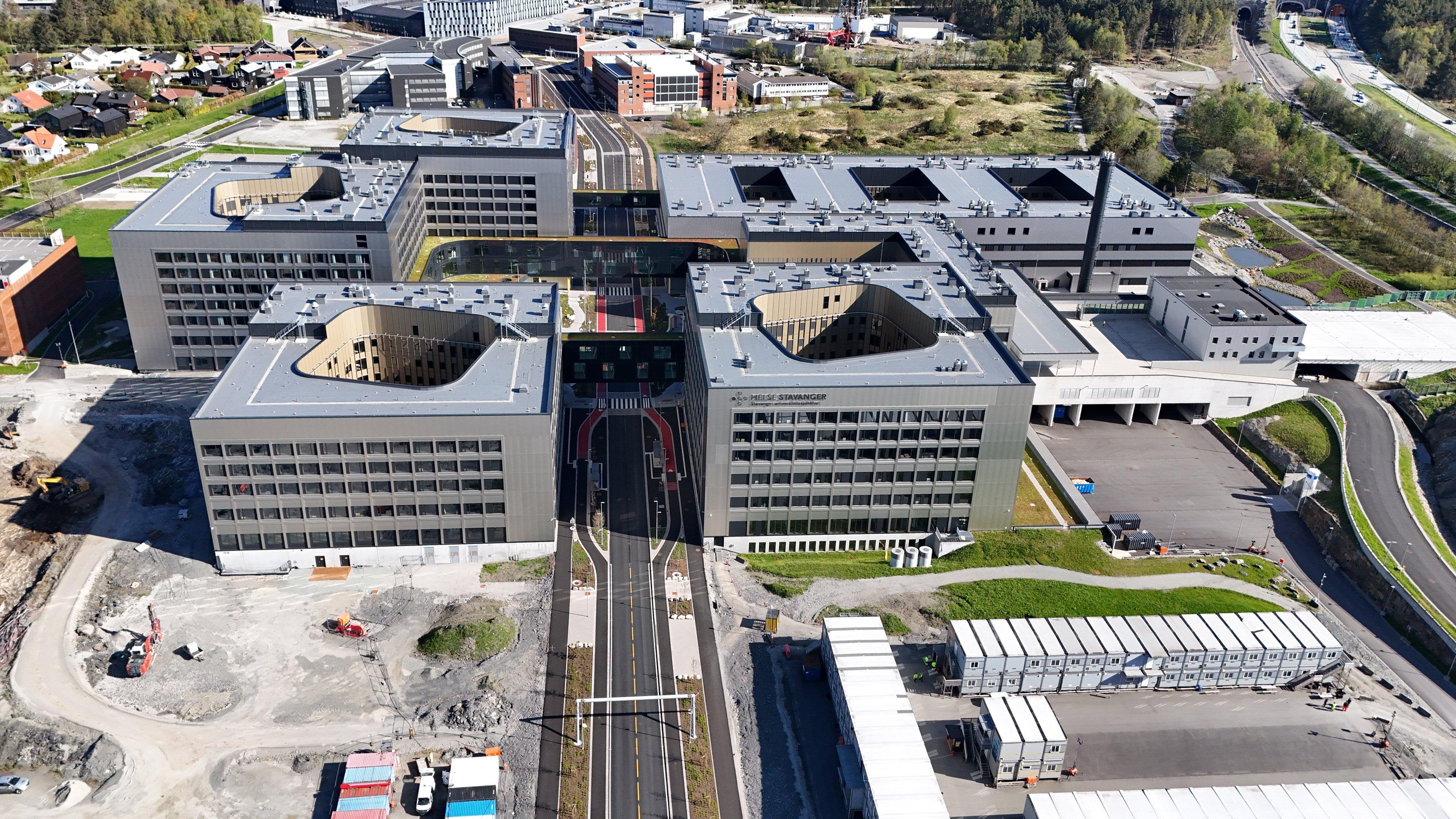 New Stavanger University Hospital (SUS) at Ullandhaug, Stavanger